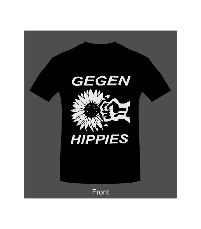 T-Shirt Gegen Hippies