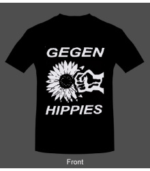 T-Shirt Gegen Hippies