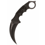 Honshu Karambit-Messer, Schwarz, mit Schultergurt