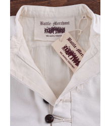 Festes Mittelalter-Schlupf-Hemd Wille, natur