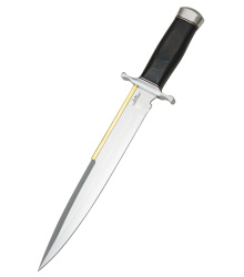 Gil Hibben - Old West Toothpick Messer mit Scheide