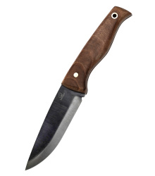Bushcraft Messer mit gebläuter Klinge, BeaverCraft