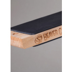 Doppelseitiges Leder-Paddel mit P1-Polierpaste, BeaverCraft