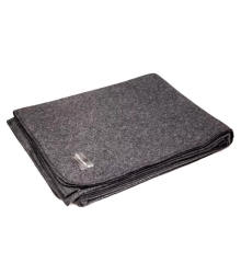 MOUNTAINHILL Wolldecke steelgrey - 150 x 225
