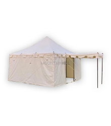 Ritterzelt 4x4 "Wolfram" natur