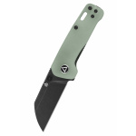 Penguin Mini, schwarze stonewashed Klinge, Jade G10-Griff