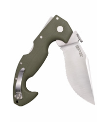 Taschenmesser Lynn Thompson Signature Spartan, S35VN Stahl, Wellenschliff