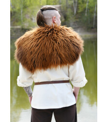 Schulterfell aus Nordlandschnucken-Fell, rostbraun, Größe S/M