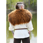 Schulterfell aus Nordlandschnucken-Fell, rostbraun, Größe S/M