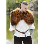 Schulterfell aus Nordlandschnucken-Fell, rostbraun, Größe S/M