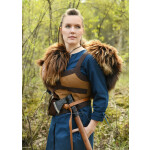 Schulterfell aus Nordlandschnucken-Fell, rostbraun, Größe L/XL