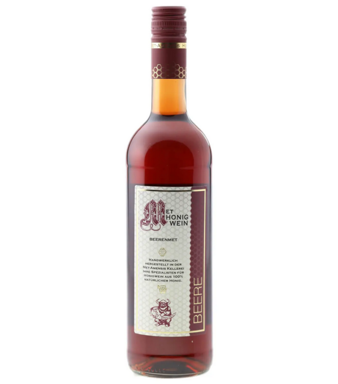 Beerenmet, Honigwein mit Waldbeeren Saft, 10% vol., 6 Flaschen | 750 ml