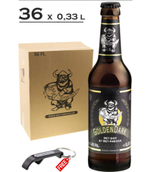 Metbier - Honigbier "GoldenDark", alc. 6,4%...