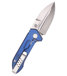 Taschenmesser Frame Rock Titan, Blau, Satiniert, Extrema...