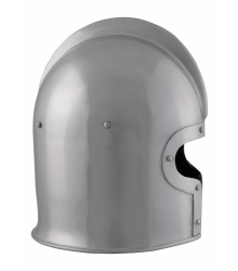Barbuta Helm, 1,6 mm Stahl