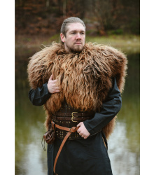 Schulterfell, Fellumhang Berserker Braun