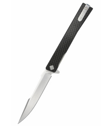 Taschenmesser Solstice, Harpoon, Karbon, satiniert, Ocaso...