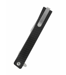 Taschenmesser Solstice, Harpoon, Karbon, satiniert, Ocaso...