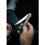 Taschenmesser Solstice, Harpoon, Karbon, satiniert, Ocaso Knives