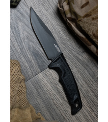 Feststehendes Messer Recondo FX, Schwarz, Glatte Klinge, SOG