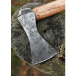 Wikinger-Axt aus Stahl, handgeschmiedet, Typ K