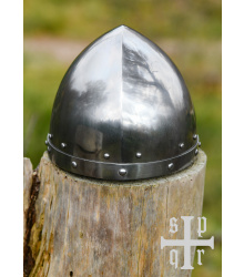 Helm des Heiligen Wenzel, Nasalhelm, 10. Jahrhundert