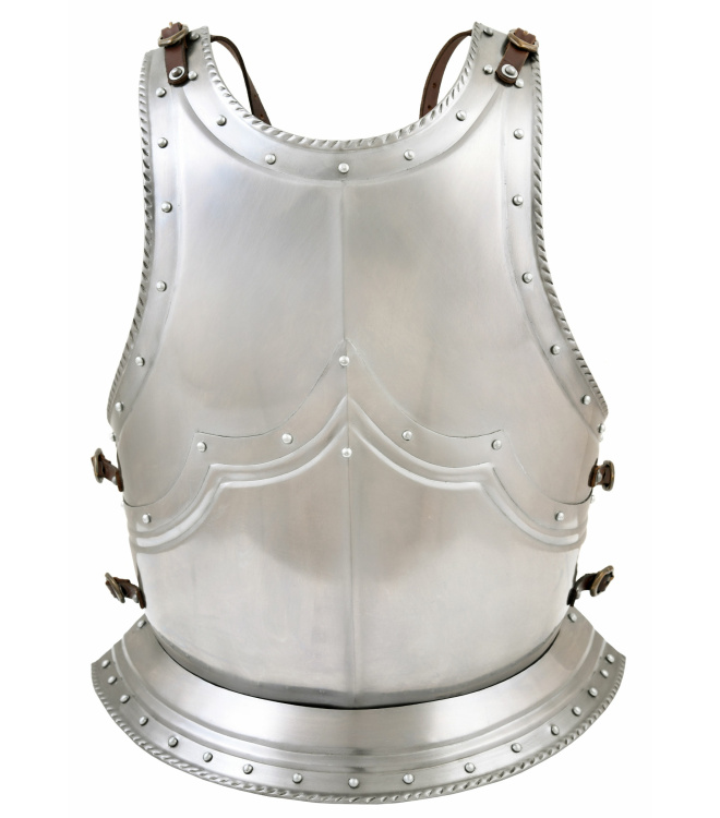 Gotischer Brust- und Rückenpanzer, 1,2 mm Stahl