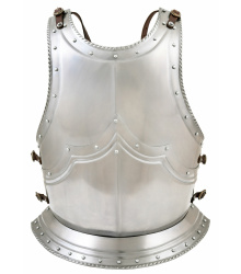 Gotischer Brust- und Rückenpanzer, 1,2 mm Stahl