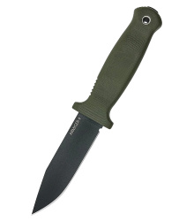 Feststehendes Messer Demko Armiger 4, Clip, Olivgrün