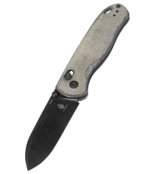 Kizer Knives Taschenmesser Drop Bear, Micarta, schwarze...