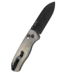 Kizer Knives Taschenmesser Drop Bear, Micarta, schwarze...