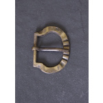Hochmittelalter Schnalle aus Messing, Nr. 1