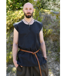 Einfache Mittelalter Tunika Clement, ärmellos,...