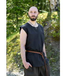 Einfache Mittelalter Tunika Clement, ärmellos,...