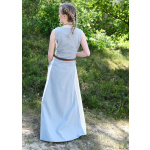 Ärmelloses Überkleid Jarle, Trägerkleid, blaugrau/natur