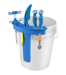 BTC", Bucket Tackle Center"