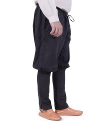 Wikinger-Hose / Rushose Olaf, schwarz