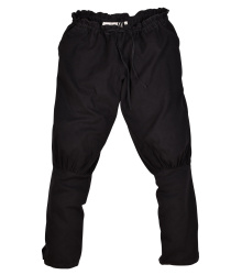 Wikinger-Hose / Rushose Olaf, schwarz