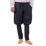 Wikinger-Hose / Rushose Olaf, schwarz