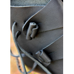 Frühmittelalterliche Wikingerschuhe Jorvik, schwarz