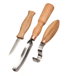BeaverCraft Löffelschnitzset mit Hohlbeitel