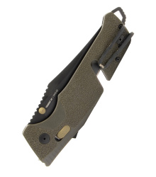 SOG TRIDENT AT - OLIVE DRAB Teilwellenschliff, Taschenmesser