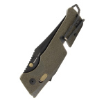 SOG TRIDENT AT - OLIVE DRAB Teilwellenschliff, Taschenmesser