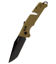 SOG TRIDENT AT - FLAT DARK EARTH - TANTO, Taschenmesser