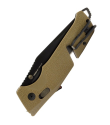 SOG TRIDENT AT - FLAT DARK EARTH - TANTO, Taschenmesser