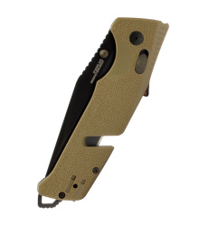 SOG TRIDENT AT - FLAT DARK EARTH - TANTO, Taschenmesser