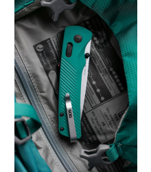 SOG FLASH AT - PETROL GREEN, Taschenmesser