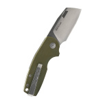 SOG STOUT FLK CLEAVER OD GREEN, STONEWASH, Taschenmesser