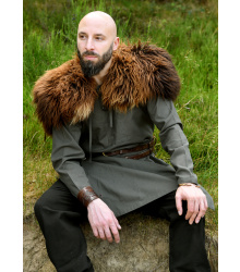 Wikinger Tunika, Viborg Rekonstruktion, olivgrün, Gr. XXL