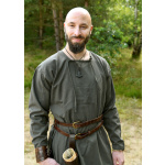 Wikinger Tunika, Viborg Rekonstruktion, olivgrün, Gr. XXL